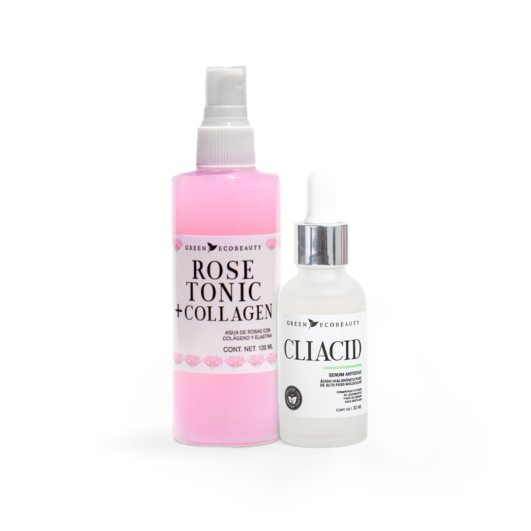 Duo Hidratante - Rose Tonic Collagen + Cliacid