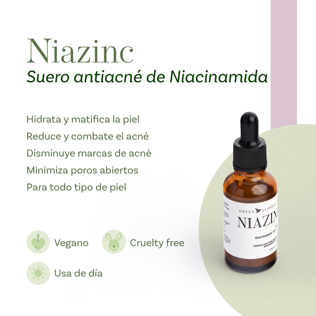 Suero de Niacinamida 10% + Zinc - Niazinc